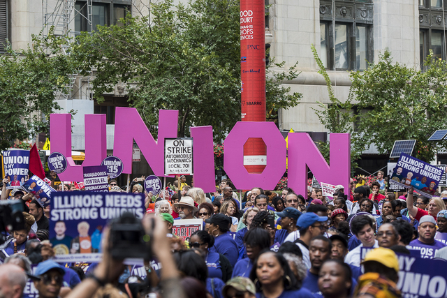 The Best Signs & Sights From Chicago's Labor Day Rallies Calling For ...