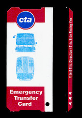emergency transfer card - front