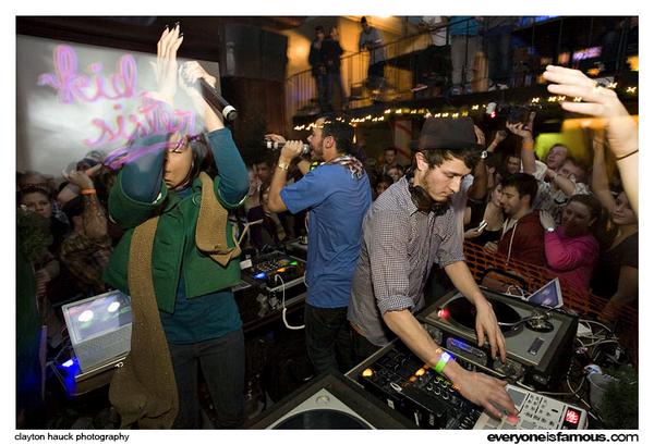 Flosstradamus and Kid Sister photographed by Clayton Hauck